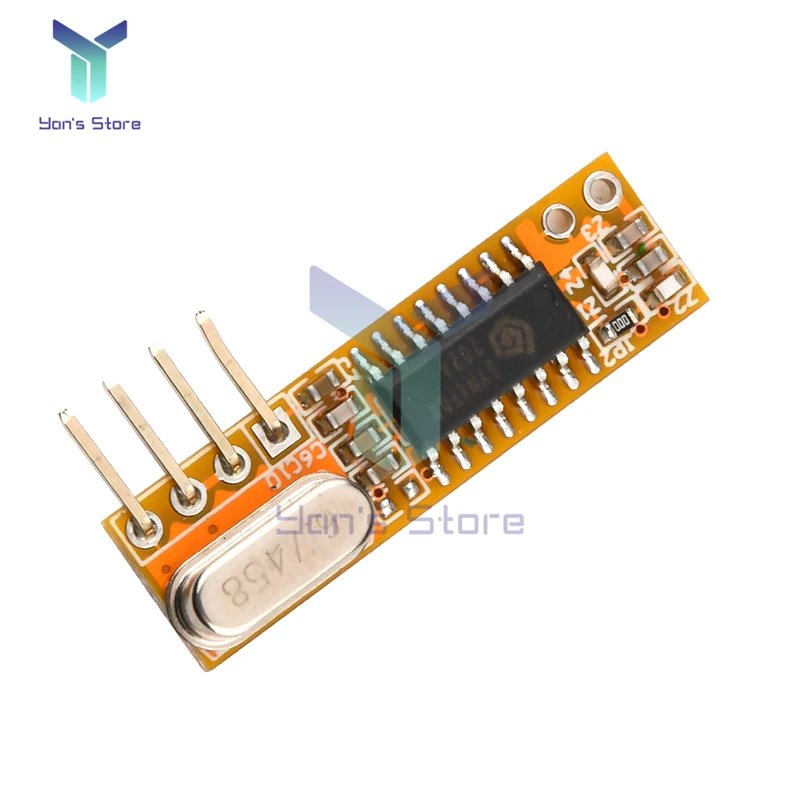 10 Chiếc RXB12 433Mhz Superheterodyne Bộ Thu Không Dây Chính Xác Cho Arduino AVR