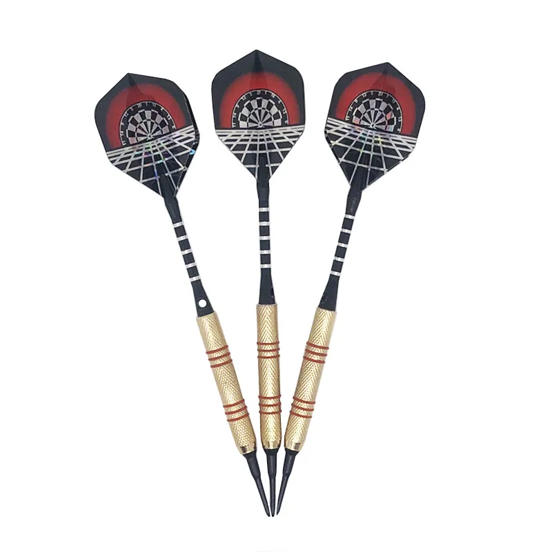 New 3 piece / set 14g professional silver plated soft tip darts darts flight sports darts axis