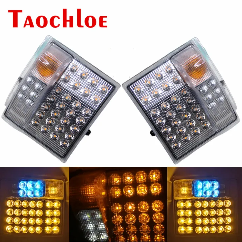 

1 Pair LED Corner Light Turn Signal Light For for Scania P420 G440 P410 P310 1385410 LH RH 1387155 Right Left