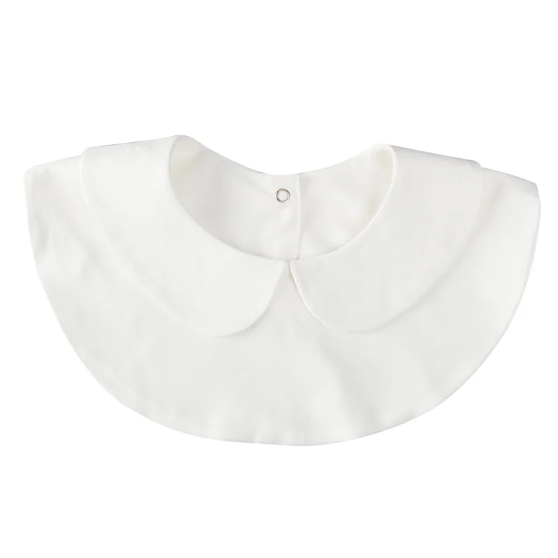 Collar de camisa blanca para mujer, cuello de muñeca falso que combina con todo, para Otoño e Invierno