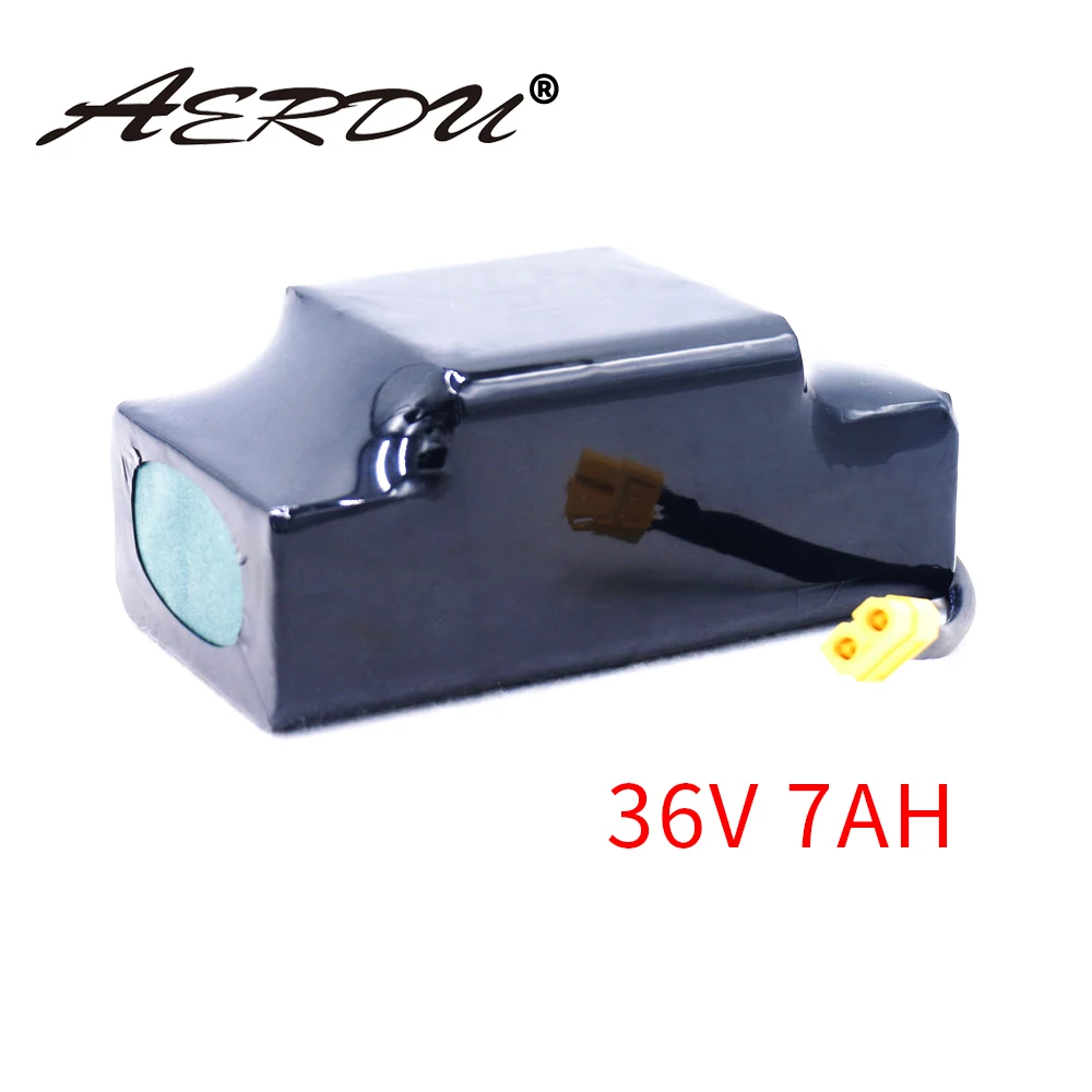 AERDU 36V 10S2P 7Ah FOR Balance Twist car High power&capacity 42V 18650 lithium battery pack scooter wheelbarrow with 15A BMS