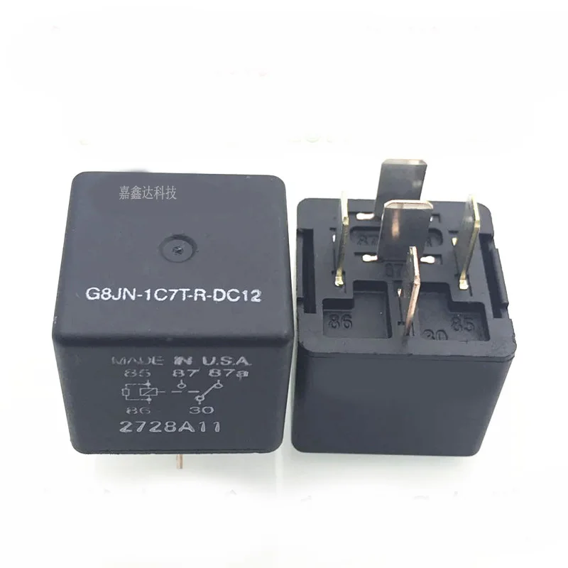 

HOT NEW auto car Automotive air conditioning fan oil pump 12V relay G8JN-1C7T-R-DC12 G8JN1C7TRDC12 12V DC12V 12VDC 5PIN