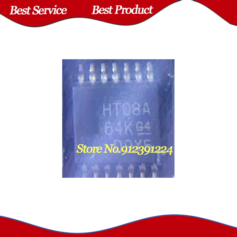 جديد وأصلي في الأوراق المالية ، SN74HCT08APWR HT08A TSSOP14 ، 10 قطعة للمجموعة الواحدة