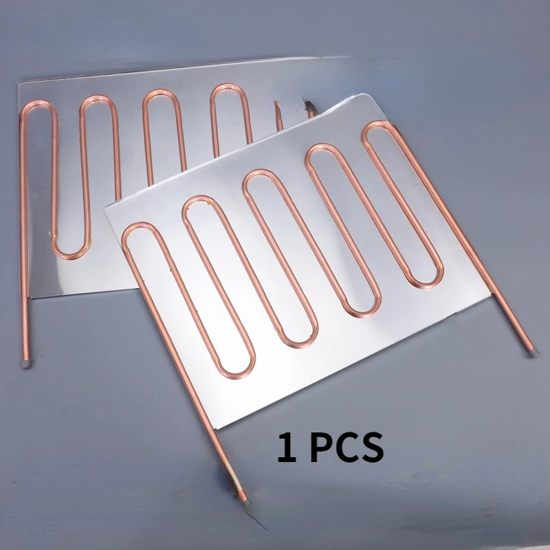 1PC copper tube cold plate for Evaporation refrigeration plate snake-shaped refrigerator Aluminum Cold Plate accessories