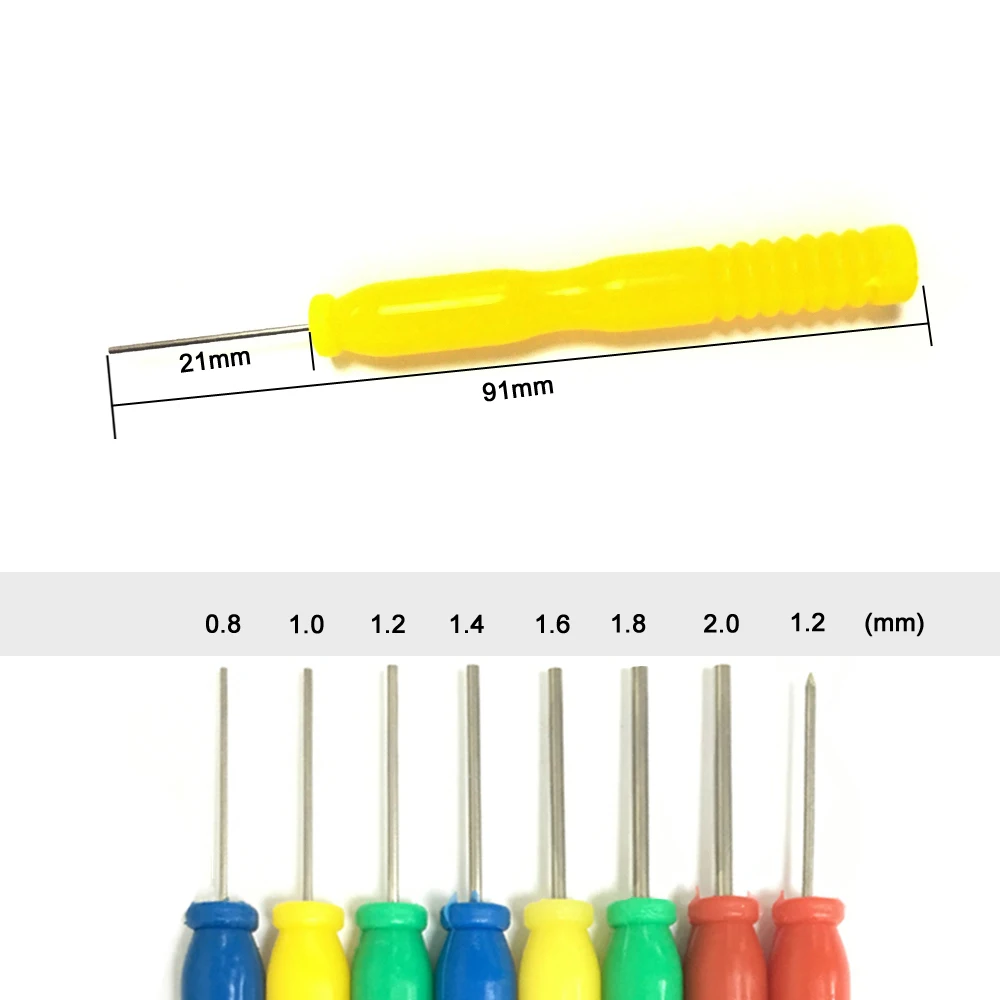 8pcs Screwdriver Hollow Picks Needles Desoldering Tool Set For PCB Electronic Components