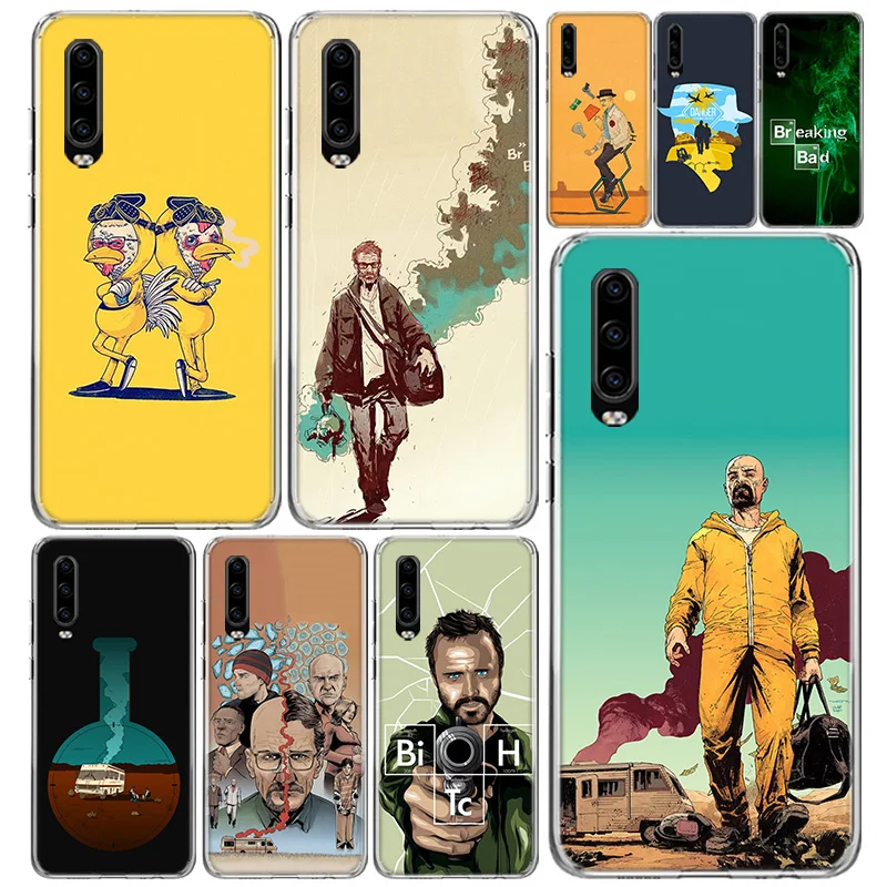 Breaking Bad Chemistry Walter Phone Case Cover For Huawei P30 P20 P40 P10 P50 Mate 20 40 30 10 Pro Lite Art Gift Fundas Coque