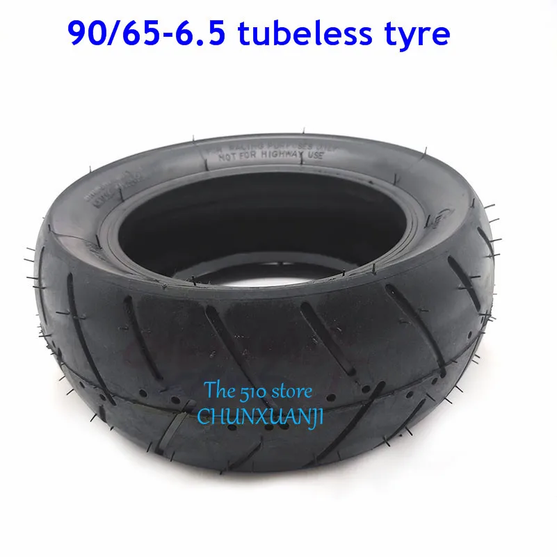 11 Inch Mini Bike Tires 110/50/6.5 or 90/65/6.5 Front Rear Tire Tubeless Tyres for 47cc 49cc  Dirt  Scooter  Moto