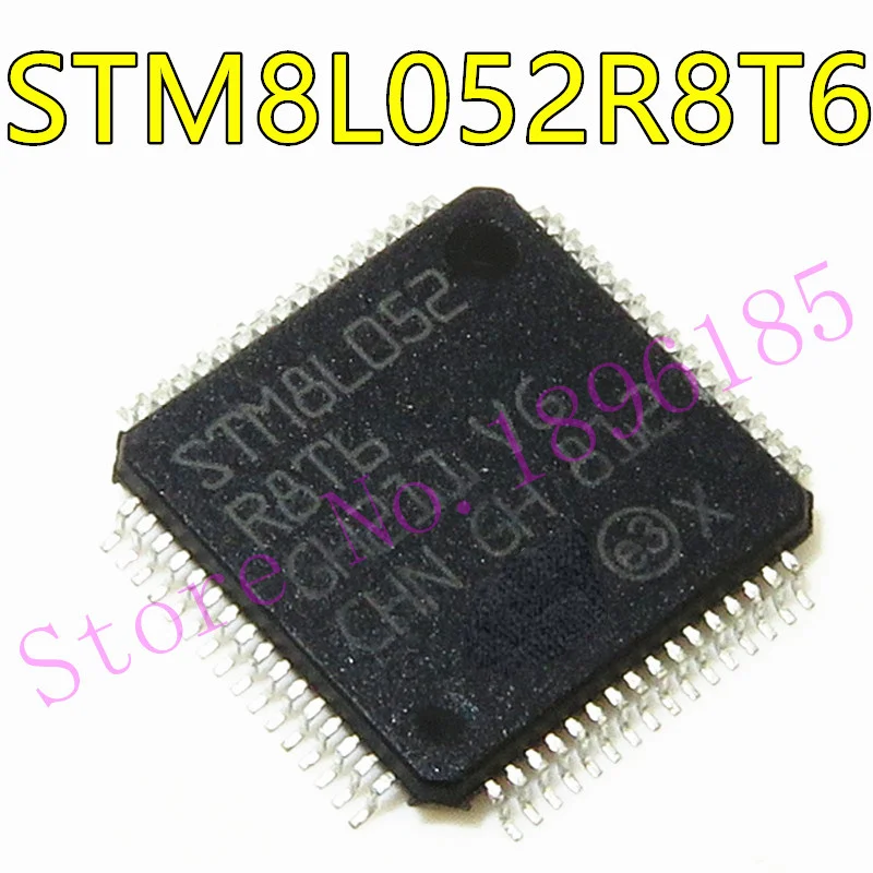 

1 шт./партия STM8L052 STM8L052R8T6 LQFP64