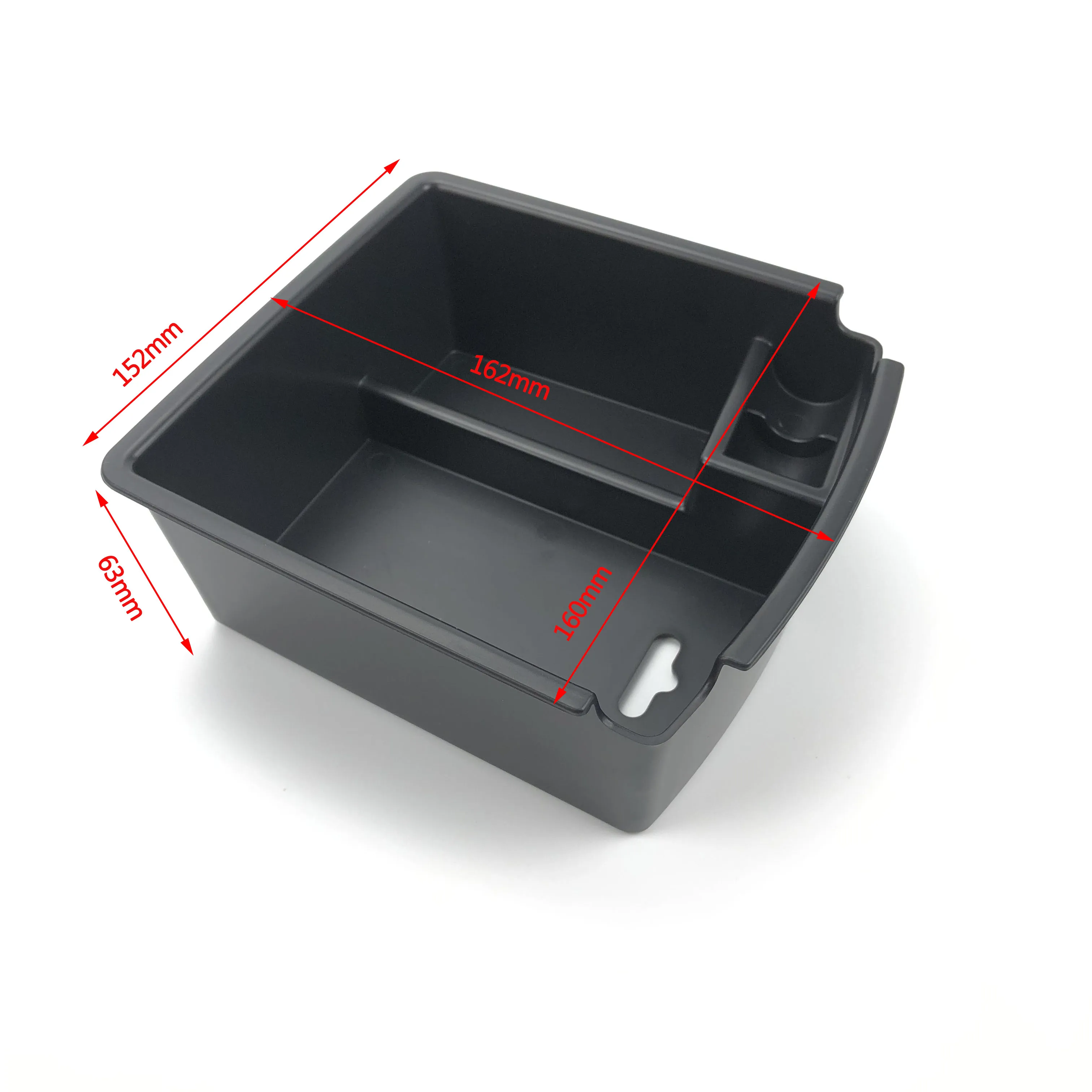 Central Storage Box For Kia Sportage AT DRIVE 2016 2017 2018 Center Console Organizer Armrest Arm Rest Bin Glove Tray Cup Holder