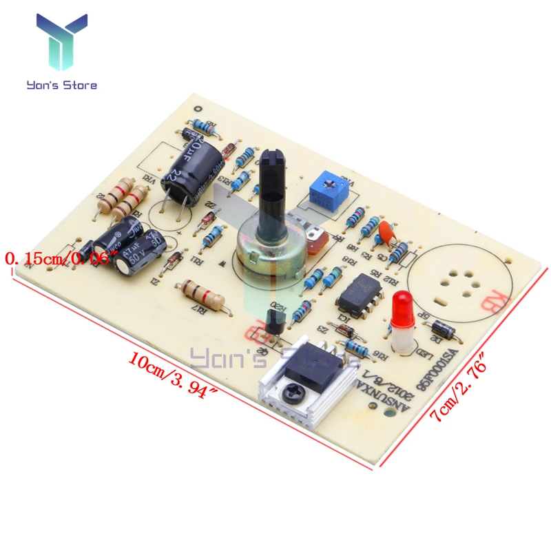 Imagem -06 - Ferro de Solda Elétrica Temperatura Ajustável Placa de Controle Módulo Controlador Solda Termostato Placa-mãe A1321