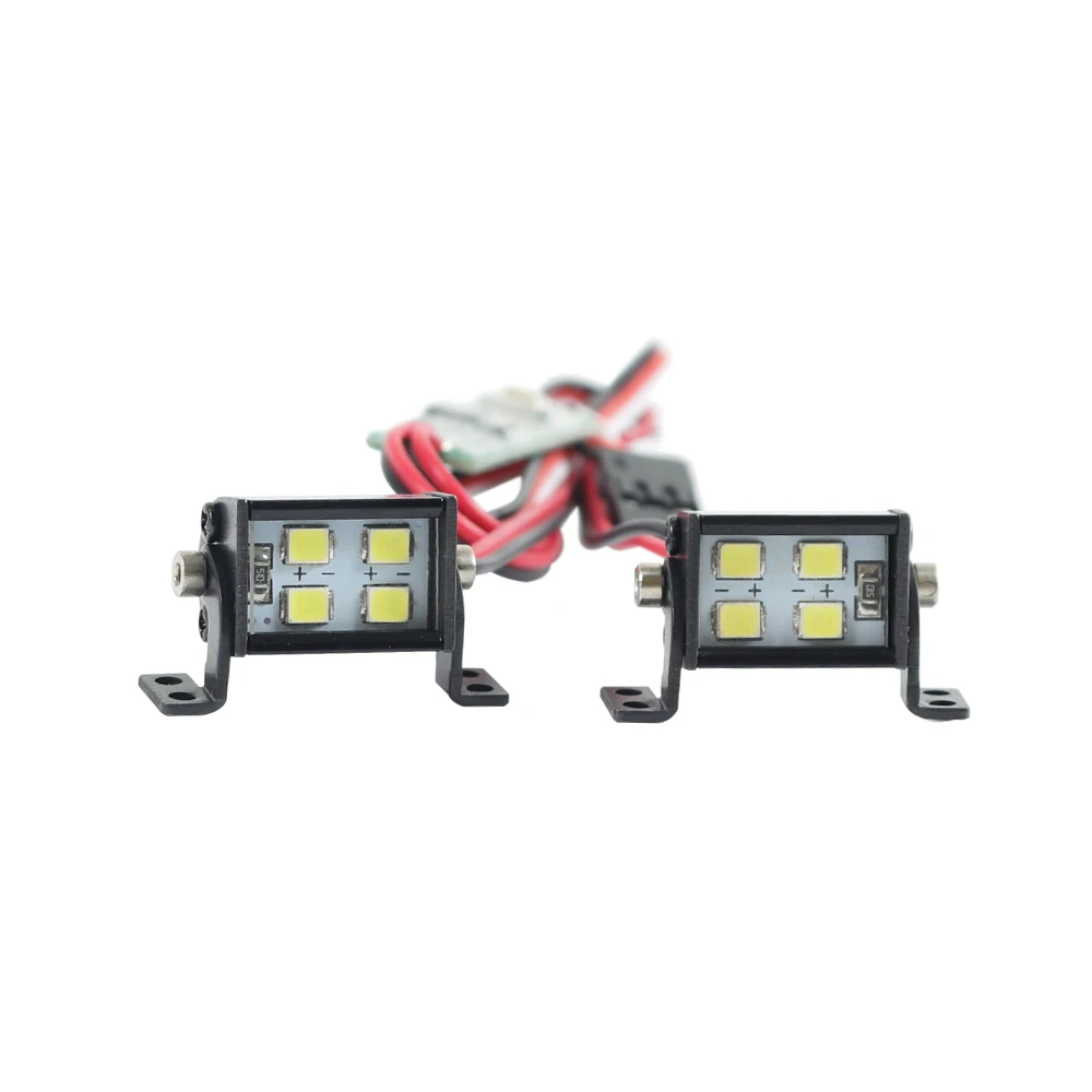 1pcs LED Light Bar Roof Lamp CH3 Control for 1/10 RC Crawler Axial Capra SCX10 II 90046 RGT EX86100 TRX6 TRX4 D90