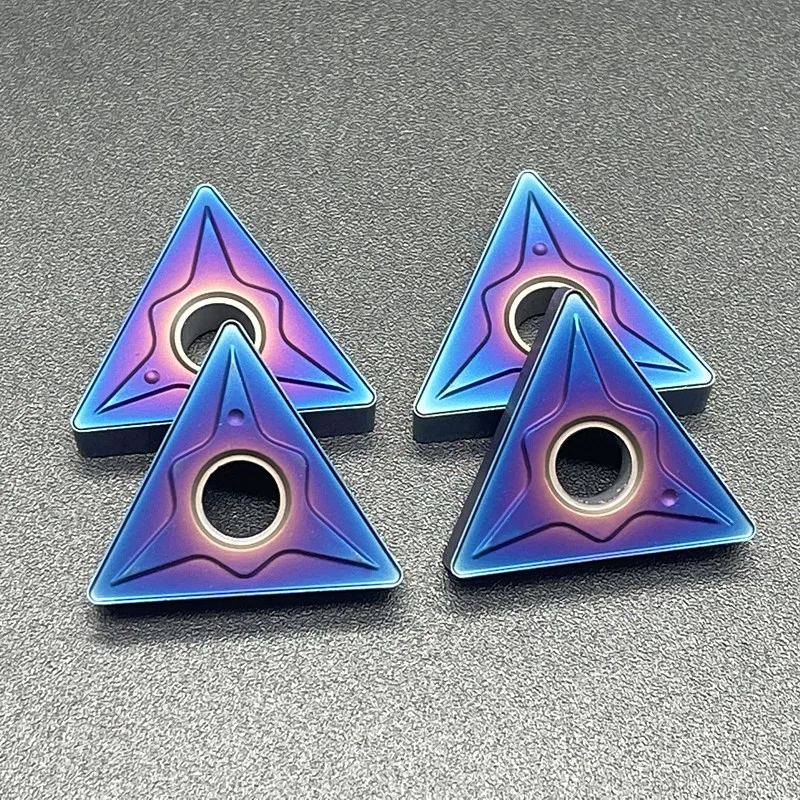 Di alta qualità TNMG220404 TNMG220408 nano blu utensili per tornitura CNC accessori per macchine utensili utensile da taglio lama di tornitura tnmg 220408