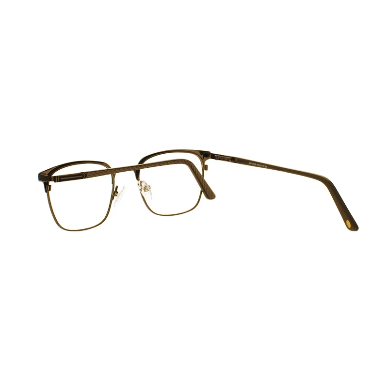 REAL Square Metal Men Business eyeglasses eyewear Myopia Glasses Frame Bicolor MT108636