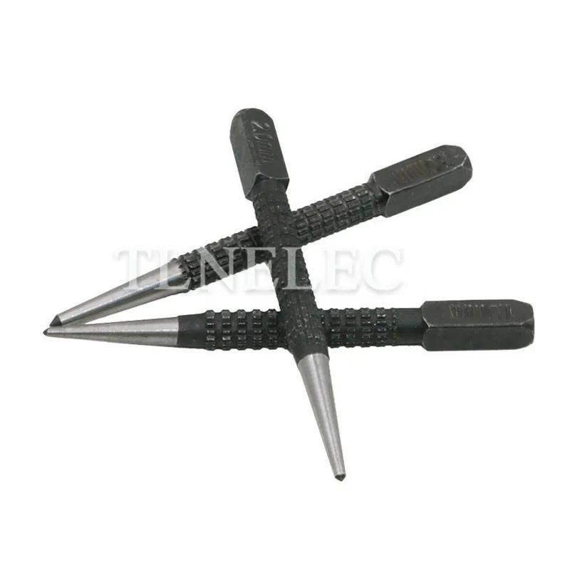 ความแข็งสูงเกรด Professional Centre Punch ตำแหน่ง Punch เจาะรูเจาะเครื่องหมาย Hole TOOL