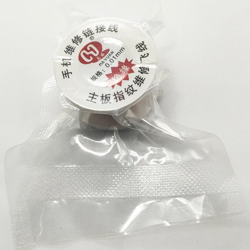 Mã Nguyên 0.01Mm 0.02Mm Cách Nhiệt Đồng Liên Kết Dây PCB Sửa Chữa Dây Nhảy Dây Cho iPhone Bo Mạch Chủ PCB Hàn Sửa Chữa dụng Cụ