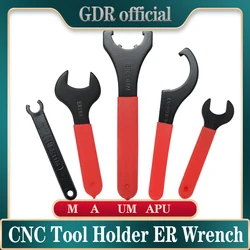 ER ISO APU Wrench ER8 ER11 ER16 ER20 ER25 ER32 ER40 ISO20 ISO25 ISO30 APU13 APU16 C25 C32 C40 ER16MS ER20MS Wrench Nut Spannzange