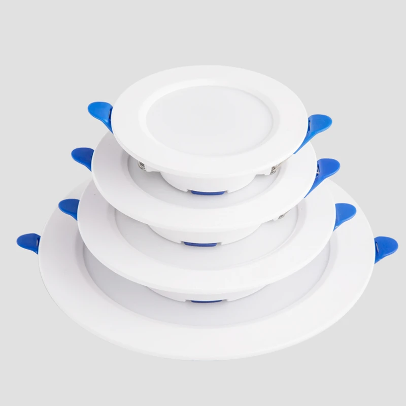 Round LED Ultra-Thin Downlight Embedded Household 5W 9W 12W 18W Living Room Aisle AC220V