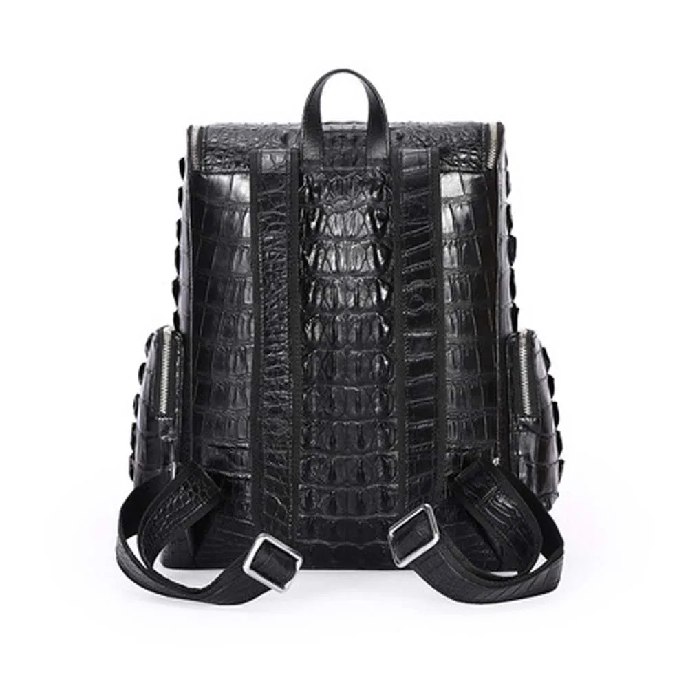 fenzunxing men backpack  leisure men crocodile backpack  fashion two shoulder bag Men and women  general  neutral  new