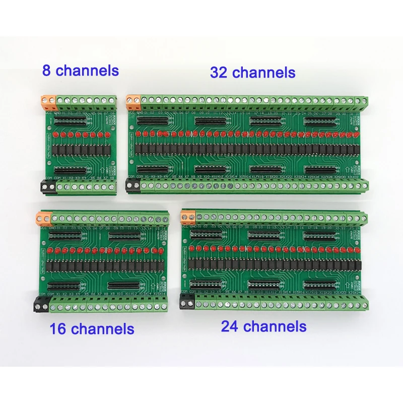 8-kanał izolacja transoptorowa/16 droga 24 drogi 32 droga izolacja transoptorowa moduł izolacji/3/5V/12V/24V izolacji sygnału