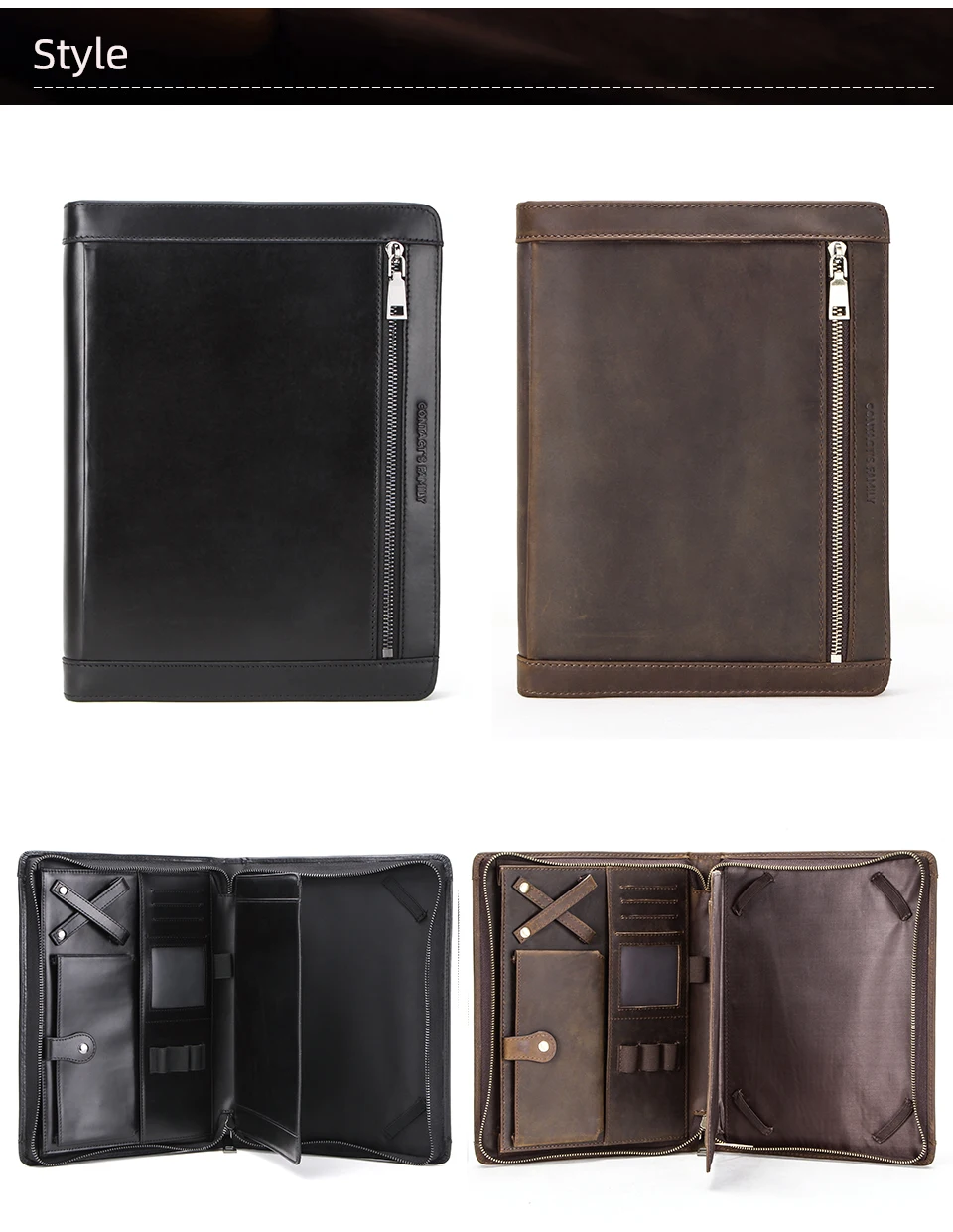 Leder-Portfolio-Hülle für iPad Pro 11 7. 8. 9. 10. Generation iPad Air 5. 6. 4. 10.9 Air 5 Hülle iPad Pro 10.5 9.7 Cover – Detail 7