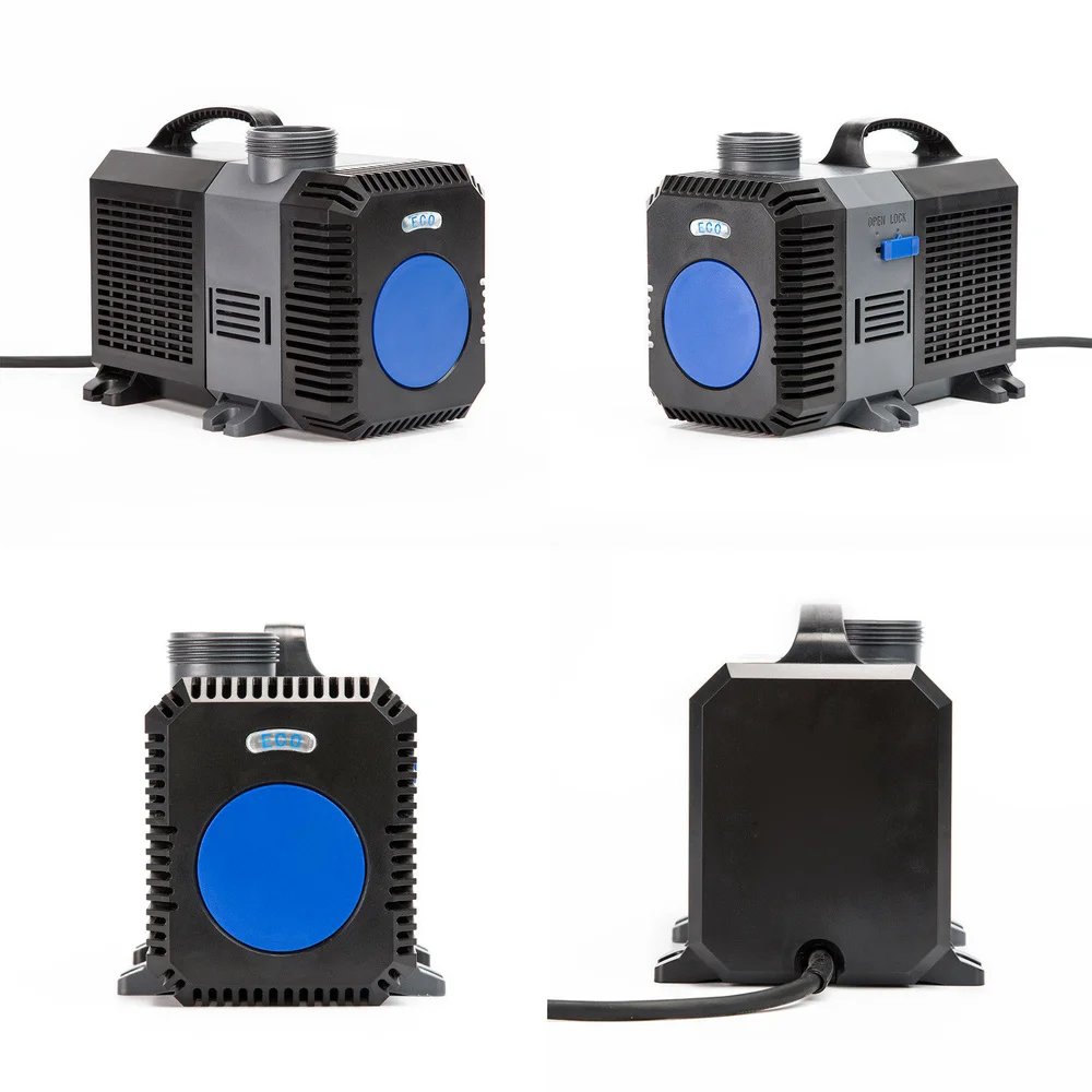 10000-16000L/H SUNSUN Submersible Water Pump for Aquarium Fish Tank Garden Fountain ECO Pond Filter System 80/100/120/140W