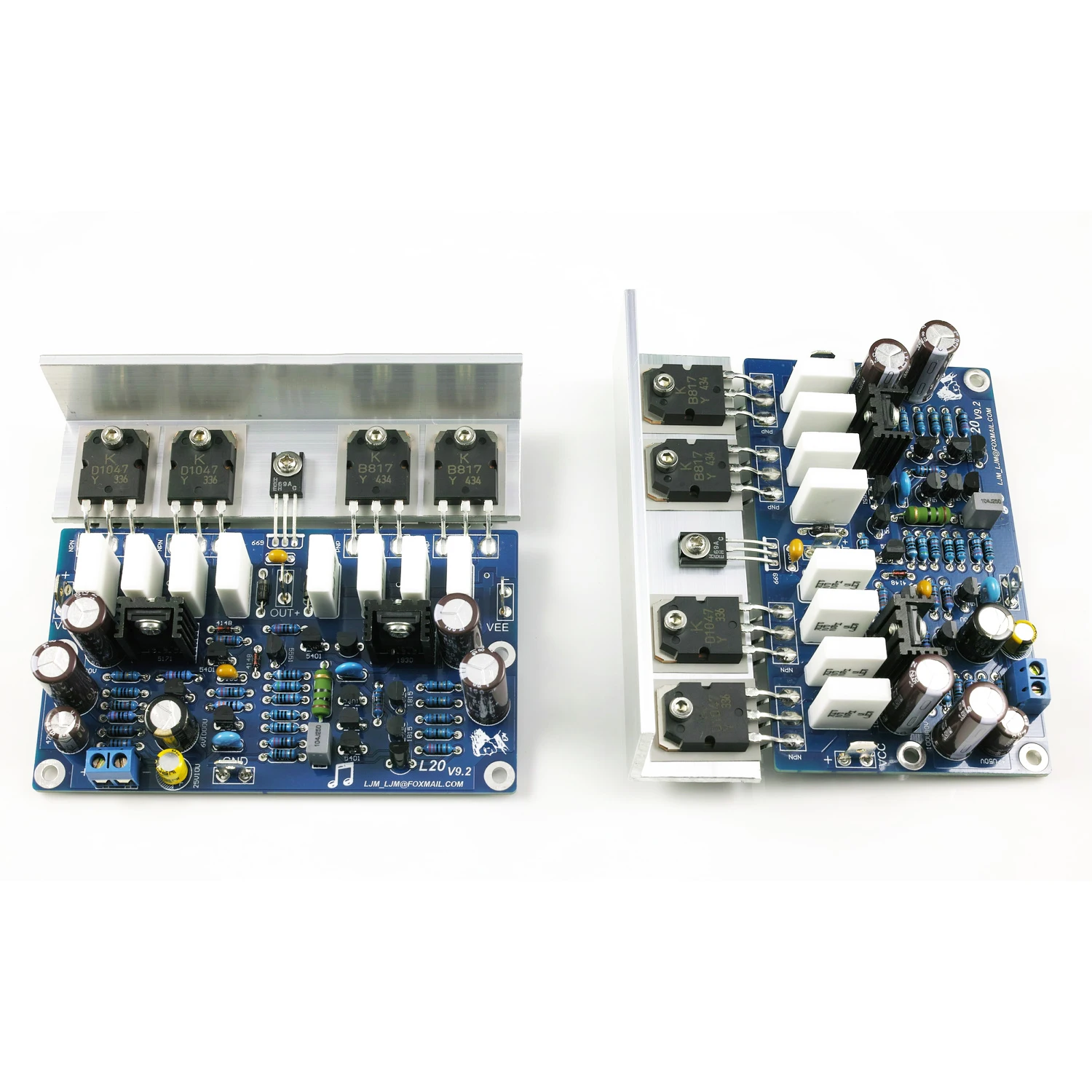 LJM-L20 Power Amplifier Board Two-channel Two Boards 200W8R V9.2