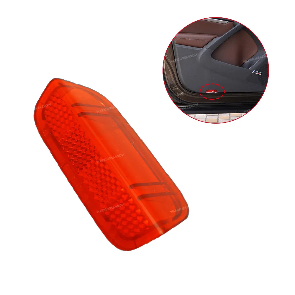 WarriorsArrow Door Panel Light Reflector Red For Jetta MK5 2005-2010 Golf GTI MK5 MK6 MK7 Passat B6 B7 CC EOS 1KD947419