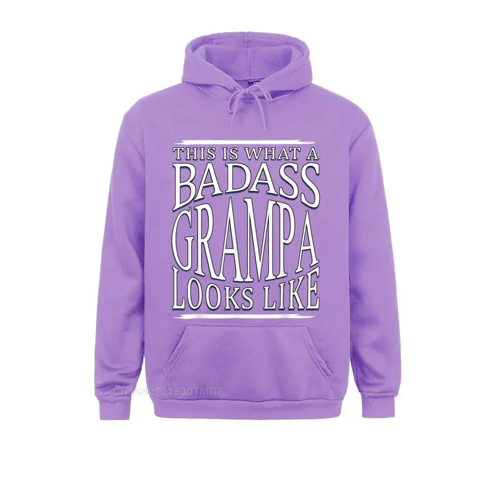 Unique Gifts For Grandpa - This Is What A Badass Grampa APA 2021 New Fashion Mens Sweatshirts Long Sleeve Hoodies Hoods