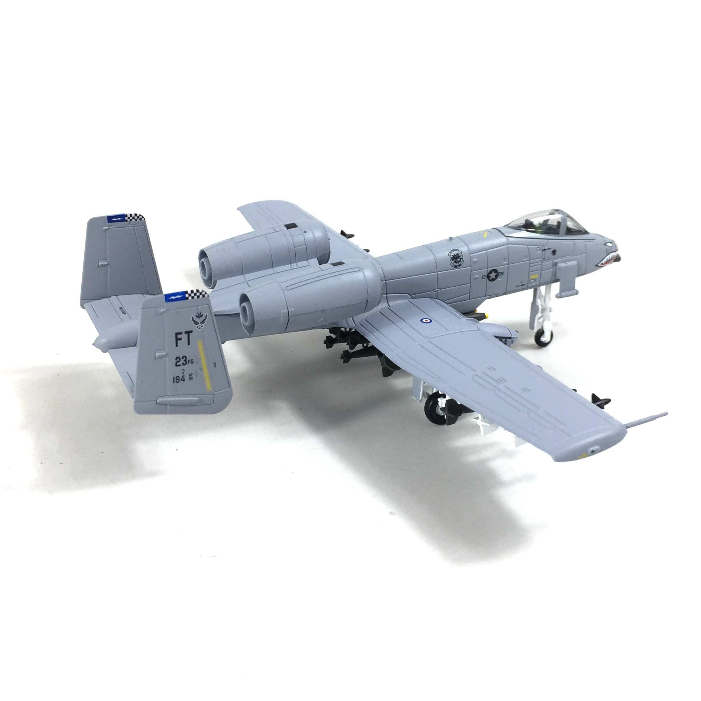 Metal 1:100 A-10 Thunderbolt II Ground Attack Aircraft Plane Model US Air Force Nsmodel