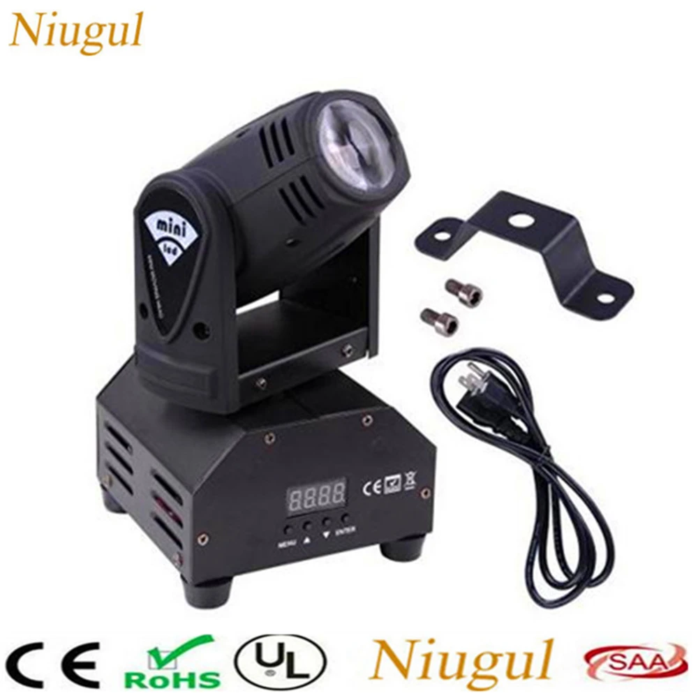 

10W Mini Beam Moving Head Light/Disco DJ Spot Lighting/LED Spotlight/LED Pinspot Light/RGBW Linear Beam Effect Stage Lights