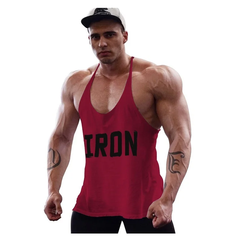 Gym Tank Top Men Fitness Clothing Mens Bodybuilding Tank Tops Summer Gym Clothing for Male Sleeveless Vest Shirts Plus Size