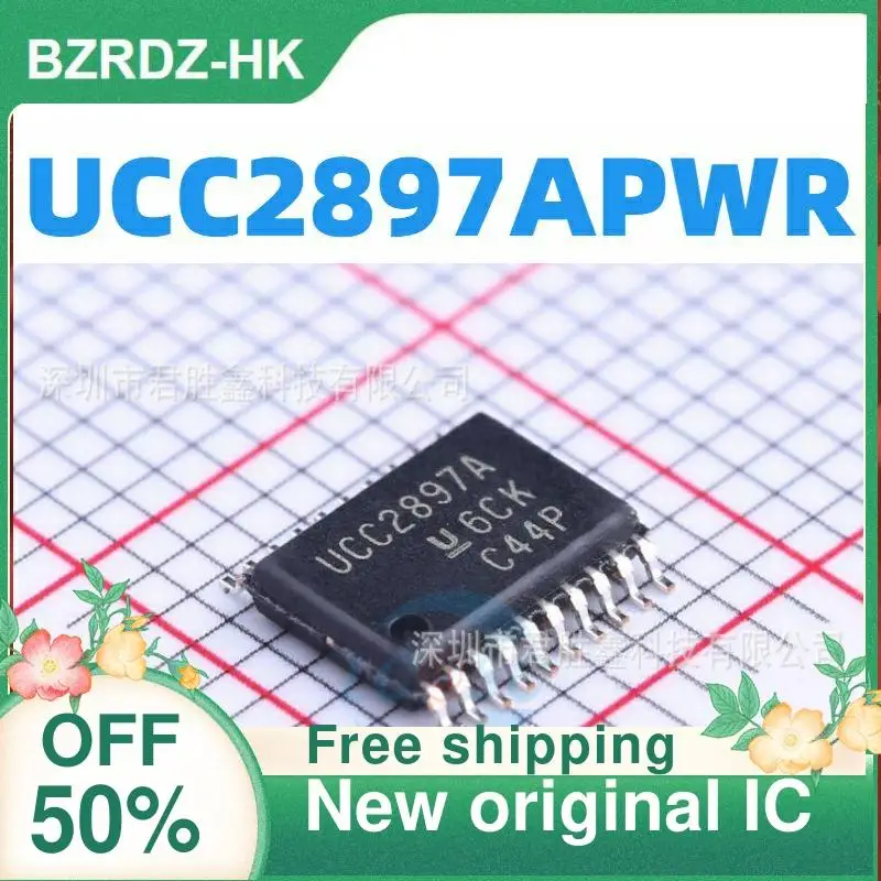 UCC2897APWR UCC2897A 10ชิ้น TSSOP-20วงจรรวมดั้งเดิมใหม่