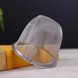 Diameter 5.1-9 CM Mesh Tea Infuser Reusable Tea Strainer Stainless Steel Teapot Leaf Spice Filter Drinkware Kitchen Accessories