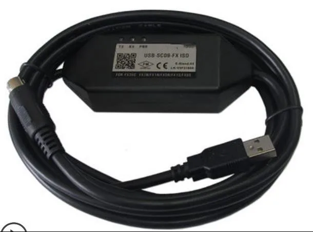 العزلة رقاقة كابل USB-SC09-FX PLC كابل برجمة SC-09 SC09 FX FX1N FX2N FX1S FX3U سلسلة PLC كابل برجمة 3m