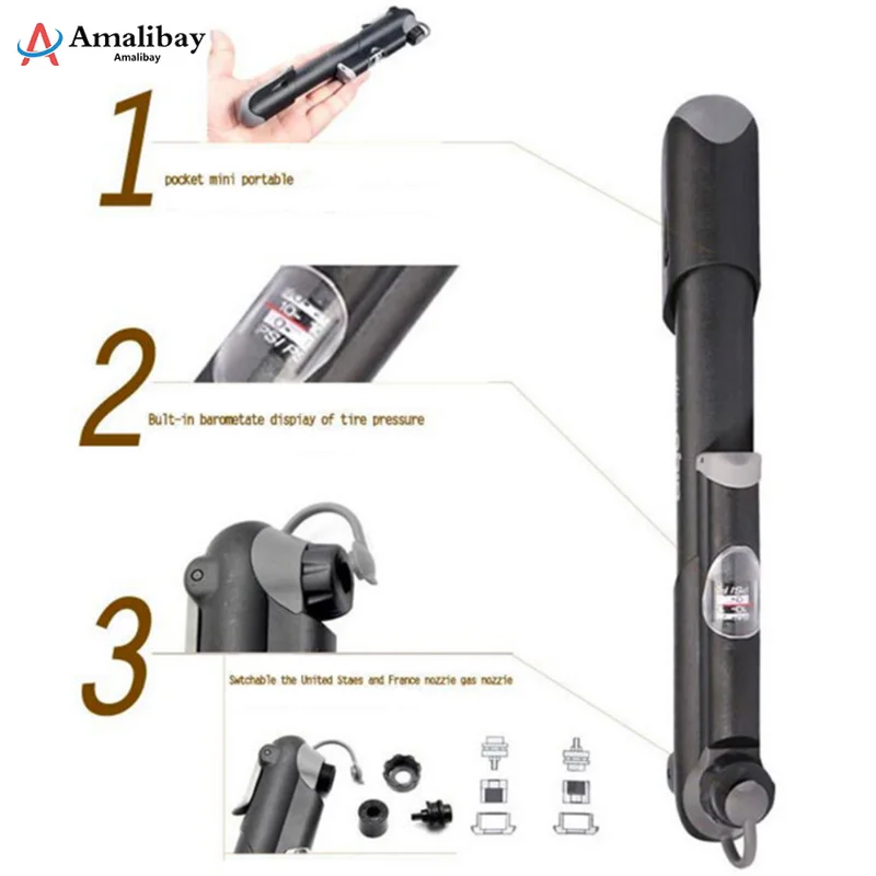Pompa ad aria per Xiaomi M365 Pro Scooter elettrico Mini pompa da ciclismo portatile Skateboard gonfiatore per pneumatici Xiaomi M365 Ninebot