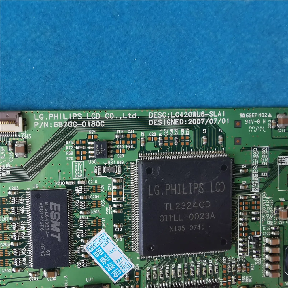 Хорошая-рабочая для T-CON материнскую плату карты поставить LC420WU6-SLA1 6870C-0180C для LG 42LF65-ZC 42LF75 42LB9DF 42LB5DC-UA 42LB7RF-TA