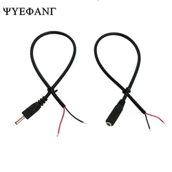 1pcs 0.3m 3.5x1.35mm DC cable connector DC Power Plug with extension wire DC female and Male Jack adapter