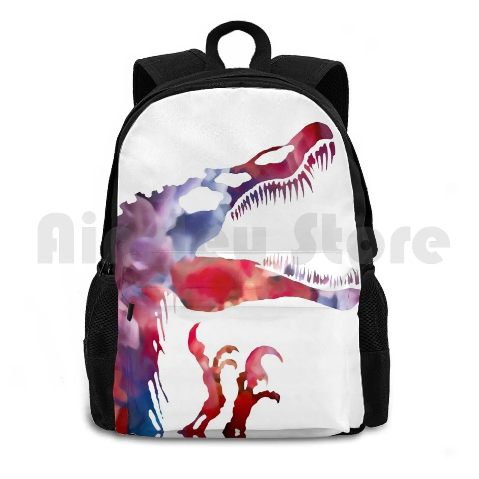 Funkospinosaurus Outdoor Hiking Backpack Riding Climbing Sports Bag Art World The Lost World Dinosaurs Funkosaurus Rex Mark 2