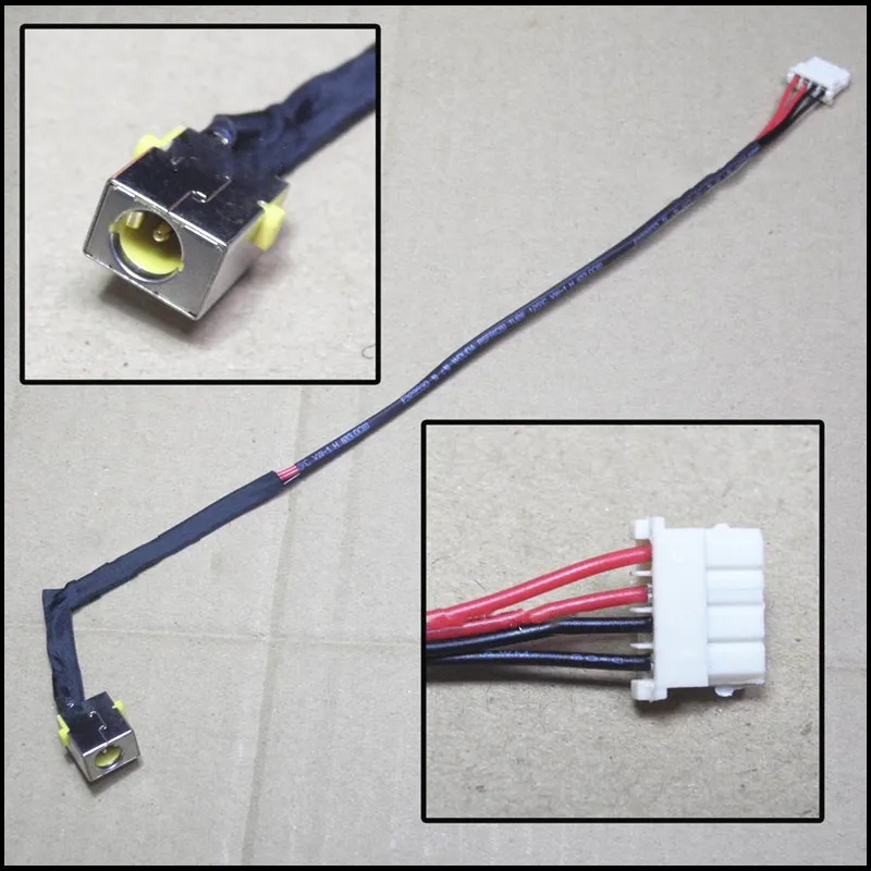 

Laptop DC Power Jack Cable DC Charging Socket Connector Cable Cord For Acer Aspire 4745 4745G 4820 4820T