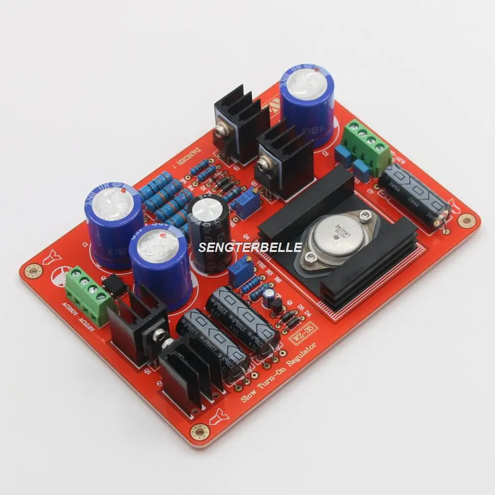 Assembled LM317K High Voltage Power Supply Board +DC150V-350V Adjustment For Tube Preamplifier Board
