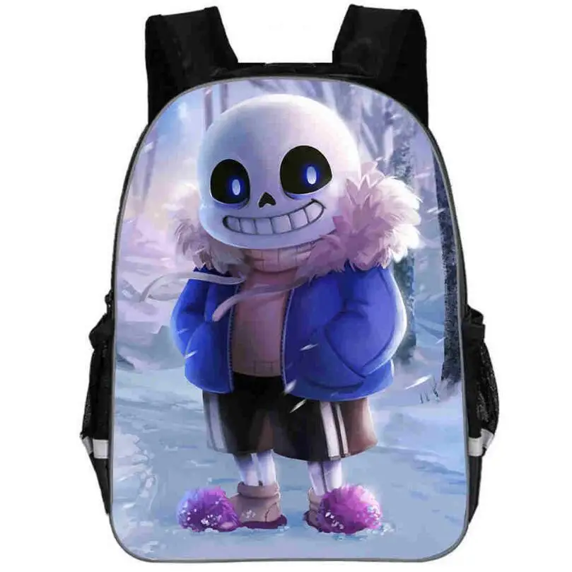 Freddy Backpack Animal Anime FNAF Chica Foxy Undertale Sans Casual School Bags Toddlers Boys Girls Teenager Mochila Gift Bolsa