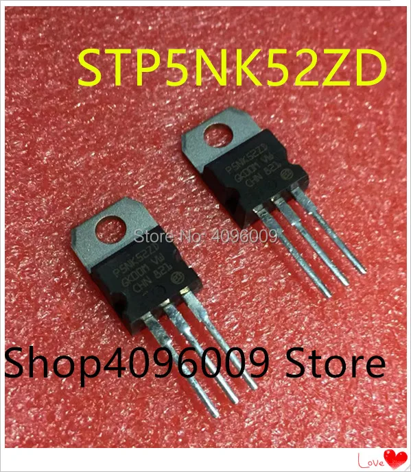 

Новинка 10 шт./лот STP5NK52ZD STP5NK52 P5NK52ZD TO-220