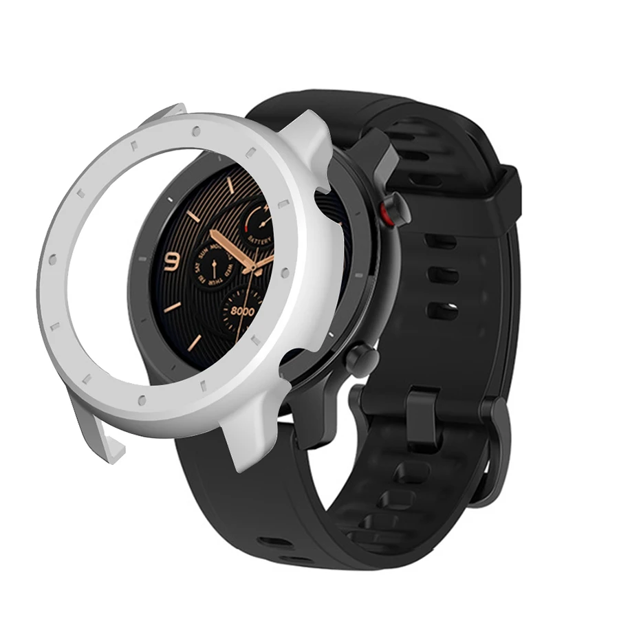 Protective Case Cover for Xiaomi Amazfit GTR 42&47mm PC Protector Frame for Amazfit GTR Watch Protect Shell Accessory Strap Band