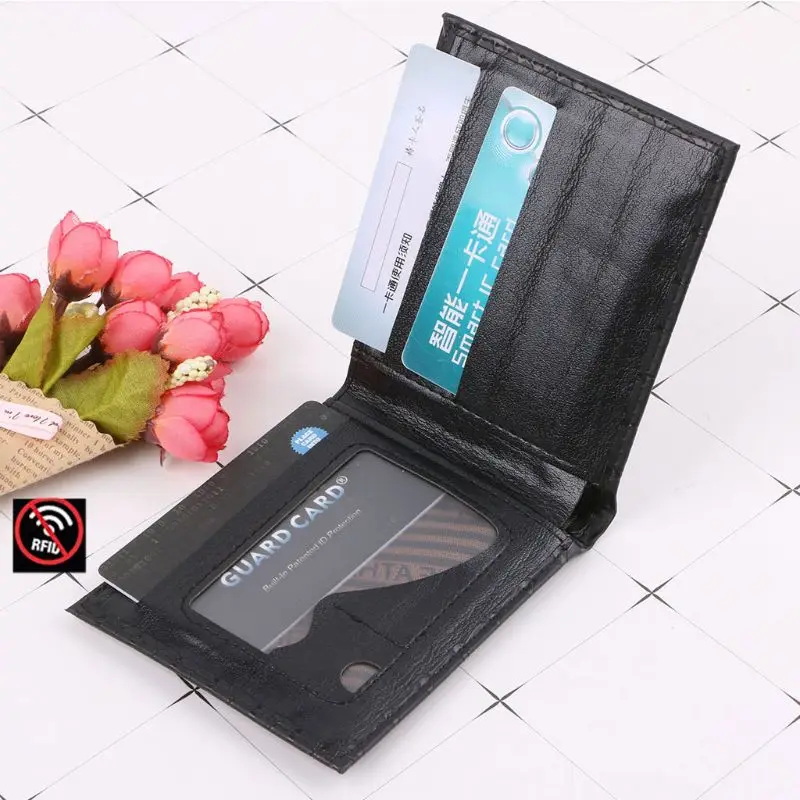 Portable Credit Card Protector RFID Blocking NFC Signals Shield Secure For Passport Case Purse