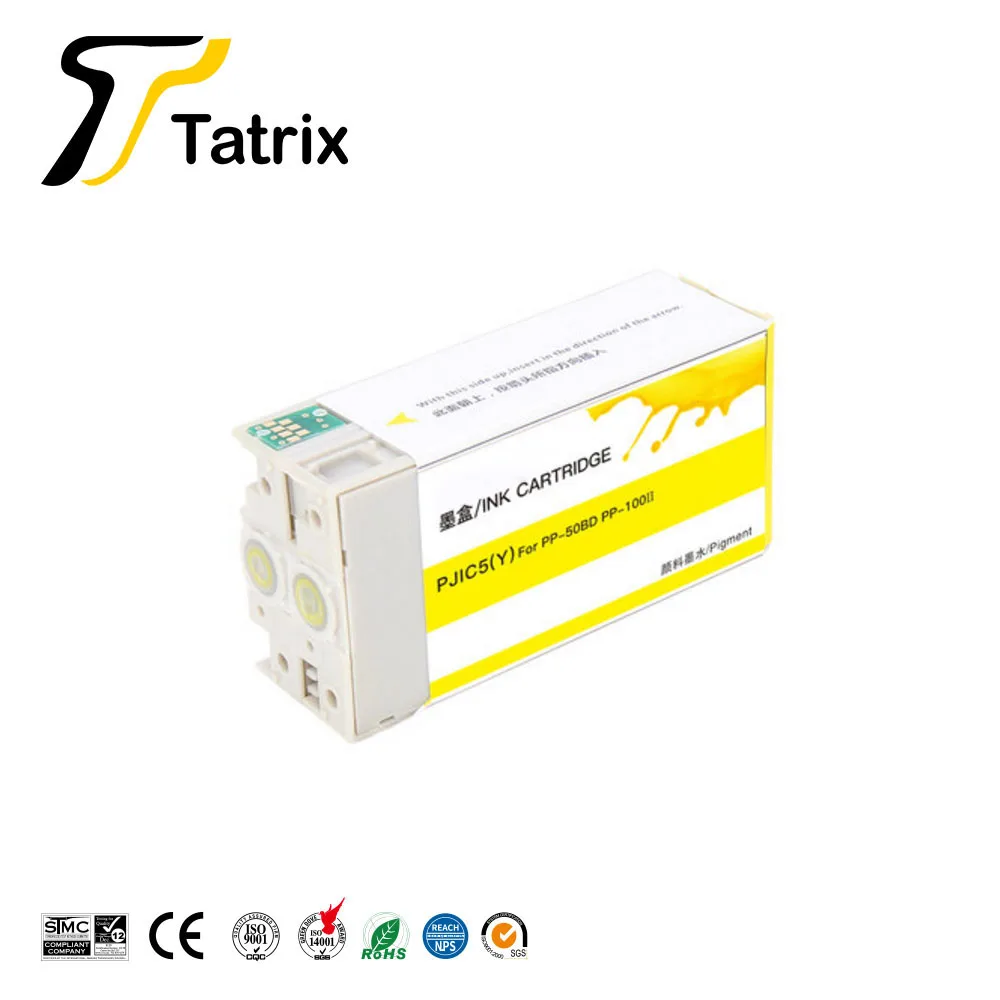 Tatrix For Epson CD printer ink cartridge compatible for epson PP-100 PP-100N PP-50 PP-50BD PJIC1 PJIC2 PJIC3 PJIC4 PJIC5 PJIC6