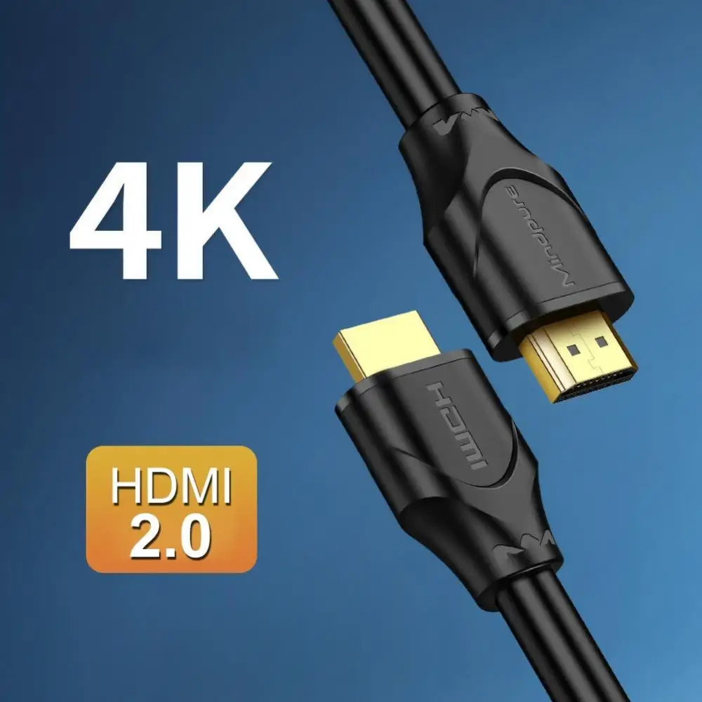5/10m de alta velocidade áudio vídeo sincronização hdmi-cabo de cabo compatível 2.0 para definir caixa superior/computador