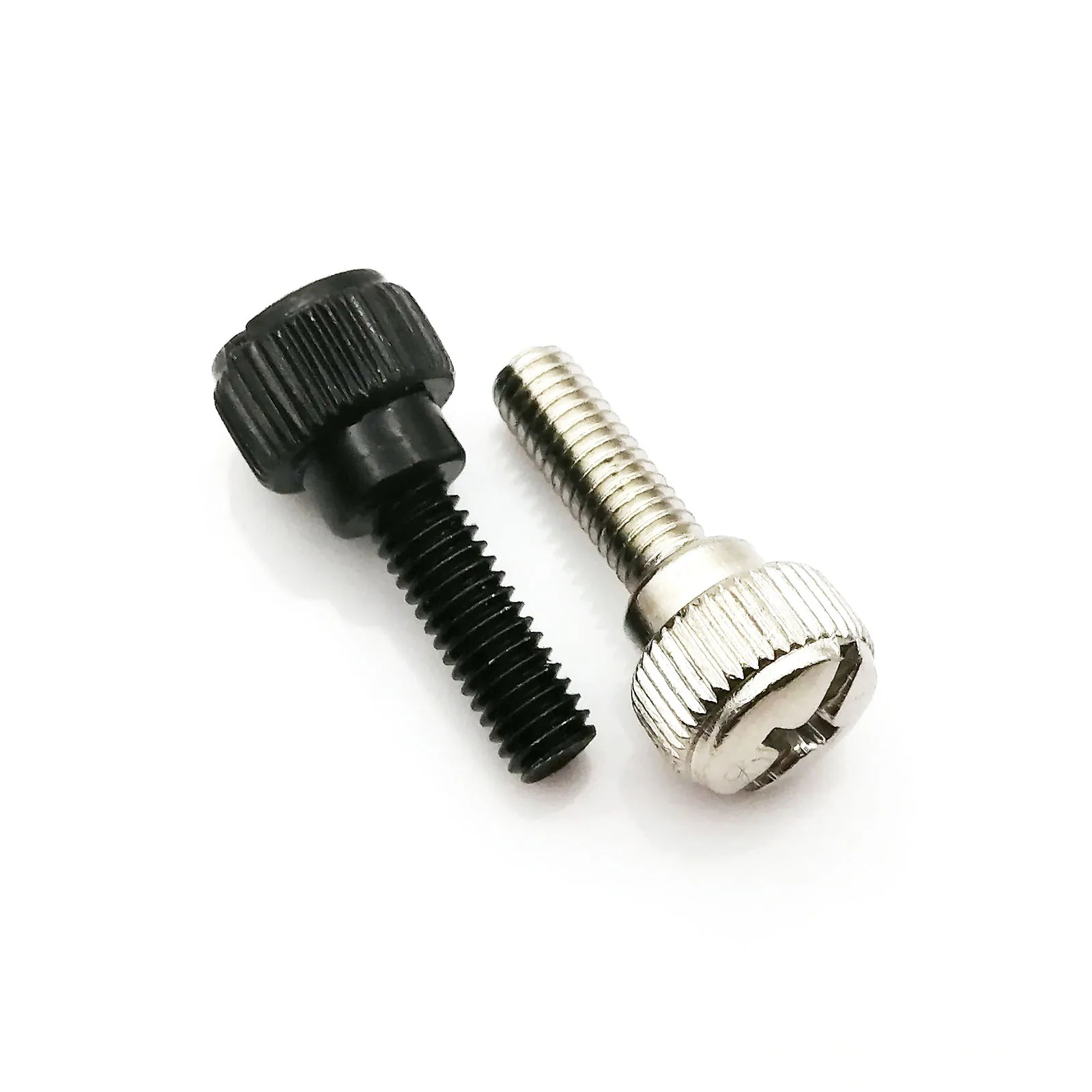 HZYUEGOU 5 Stück M3 M4 Stahl-Schlitz- und Kreuzschlitz-Handschrauben für PC-Gehäuse, Netzteil, PCI, DIY C – Detail 3