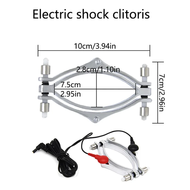 Wireless Remote Control Electric Shock Cock Cage BDSM Nipple Clamp Labia Clip Electric Stimulate Anal Plug Penis Ring SM Sex Toy