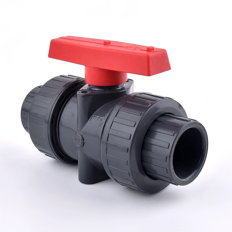 I.D 20~110mm Thickened UPVC Ball Valve Aquarium Fish Tank Drainage Gate Valve Irrigation Adapter Industrial Water Pipe Fittings