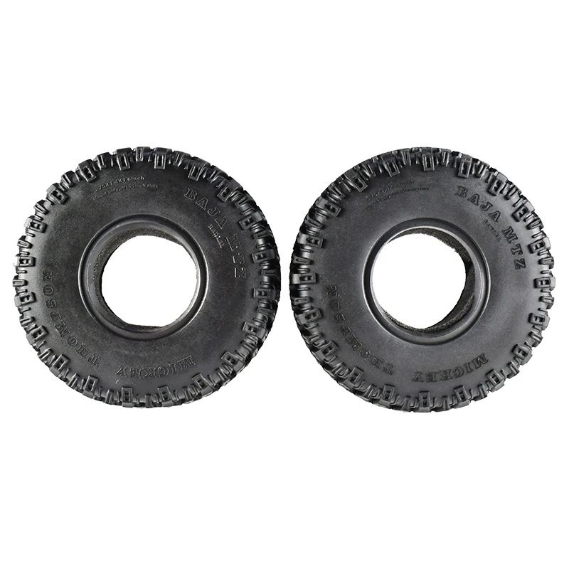 4PCS 1.55 Soft Rubber Terrain Wheel Tires for RC Crawler Car MST JIMNY Axial AX90069 D90 TF2 Tamiya CC01 LC70 car accessories